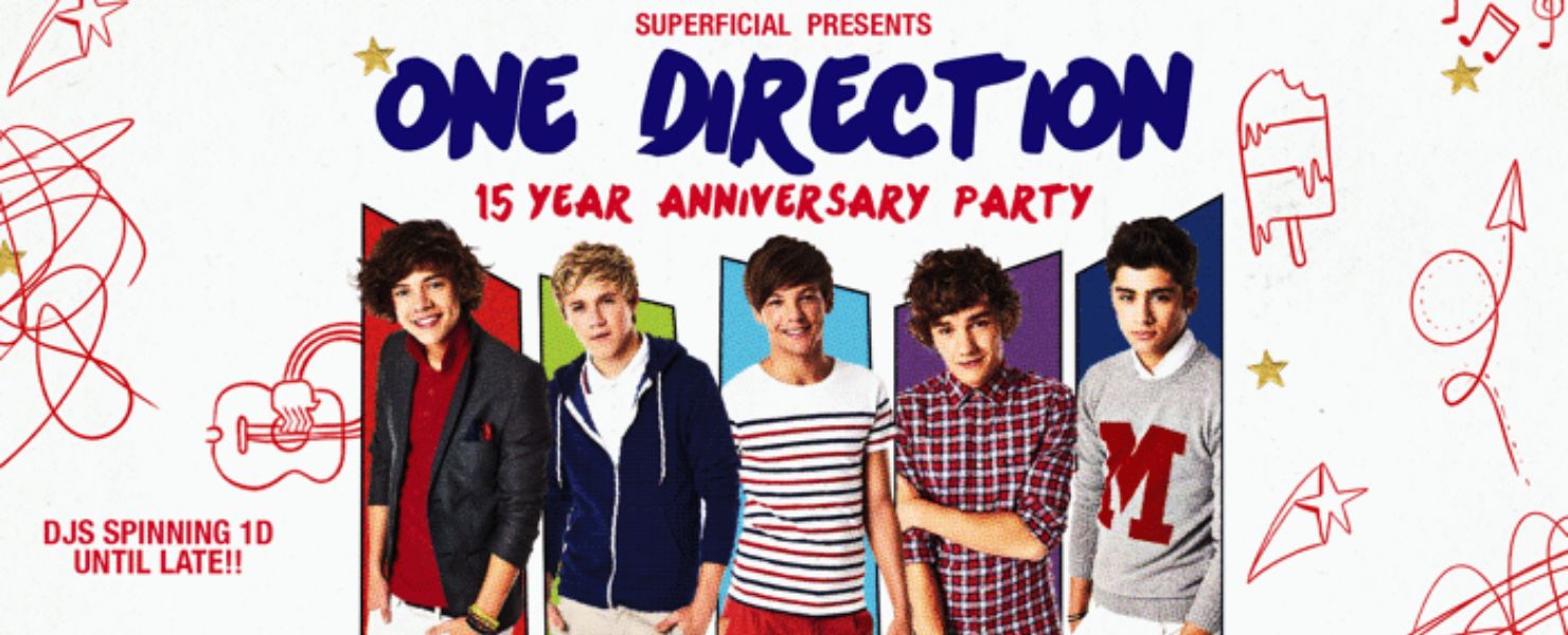 ONE DIRECTION: 15TH ANNIVERSARY PARTY